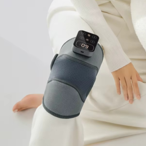 Masseur genou chauffant utilisation femme confort domicile