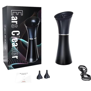 Appareil nettoyage oreille électrique à eau design moderne noir