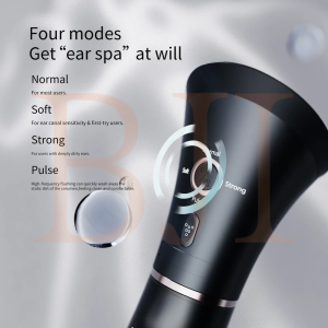 Appareil nettoyage oreille électrique à eau design moderne noir